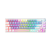 Zifriend AG68 67 Keys Hot-Swappable Rainbow Bcaklit Gasket Structure Gaming Mechanical Keyboard